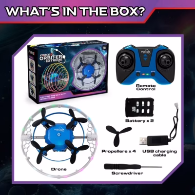 Force1 Orbiter Extreme Remote Control Indoor Flying Drone
