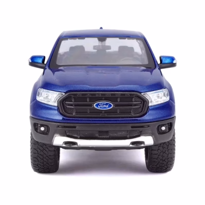 Ford Ranger Lariat Sport Pickup Truck Dark Blue Metallic Diecast Model Car