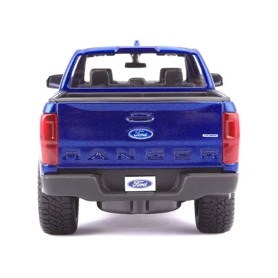 Ford Ranger Lariat Sport Pickup Truck Dark Blue Metallic Diecast Model Car