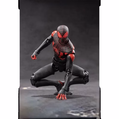 Gamerverse Spiderman Miles Morales Collector Action FIgure