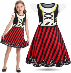 Girls Pirate Dress Buccaneer Costume