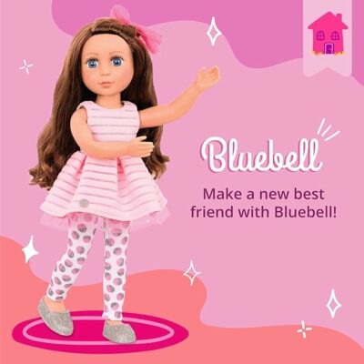 Glitter Girls Realistic Fashion Doll Brown Hair & Blue Eyes