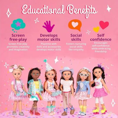 Glitter Girls Realistic Fashion Doll Brown Hair & Blue Eyes
