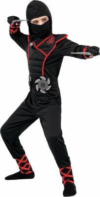 Halloween Ninja Costume Outfit Set for Boys