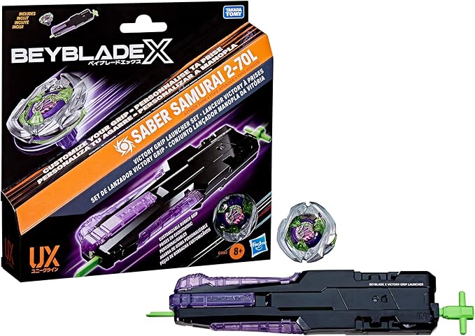 Hasbro Beyblade X Victory Grip Right Spinning Starter Set