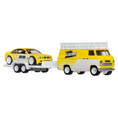 Hot Wheels Legends Tour Team Transport Hauler & Toy Car