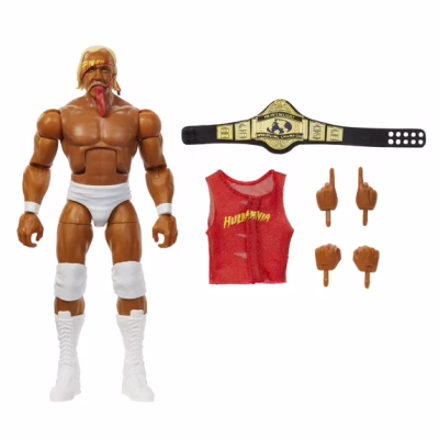 Hulk Hogan Biting Headband WWE Elite Mattel WWE Wrestling Action Figure