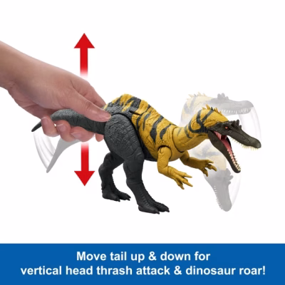 Jurassic World Chaos Theory Wild Roar Ceratosuchops Figure