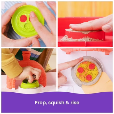 Kinetic Sand SquishPizza Activity Playset