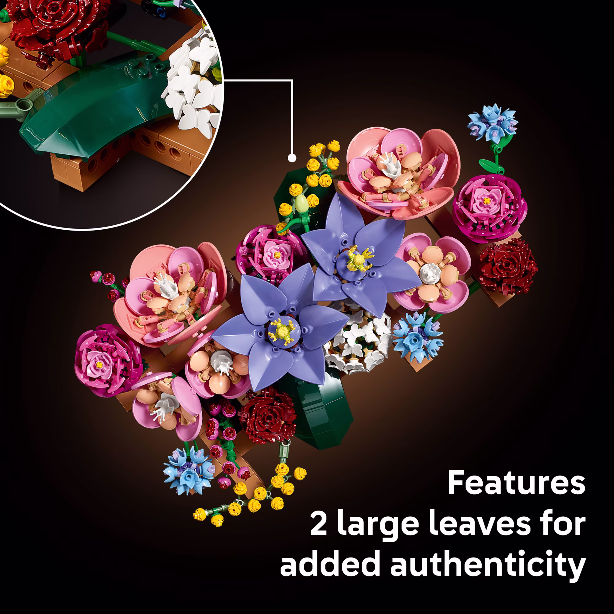 LEGO Botanicals Flower Wall Building Set for Kids LEGO Botanicals Flower Wall Building Set for Kids