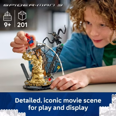 LEGO Marvel Epic Battle Spider-Man vs Sandman Building Toy