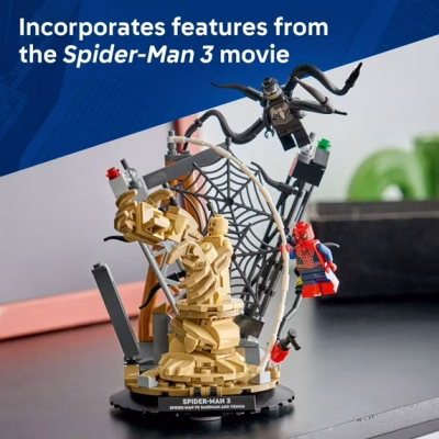 LEGO Marvel Epic Battle Spider-Man vs Sandman Building Toy
