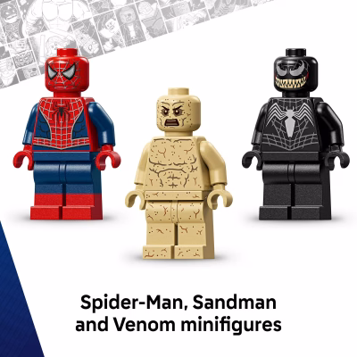 LEGO Marvel Epic Battle Spider-Man vs Sandman Building Toy
