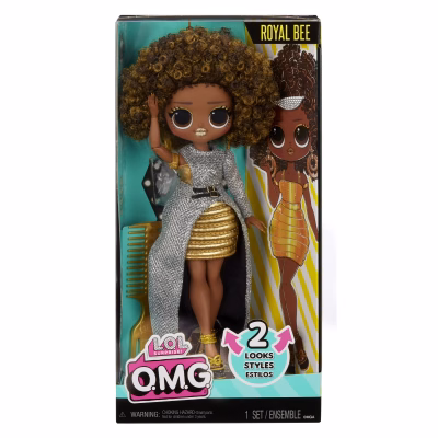 LOL Surprise OMG Royal Bee Fashion Doll with Fashions and Accessories
