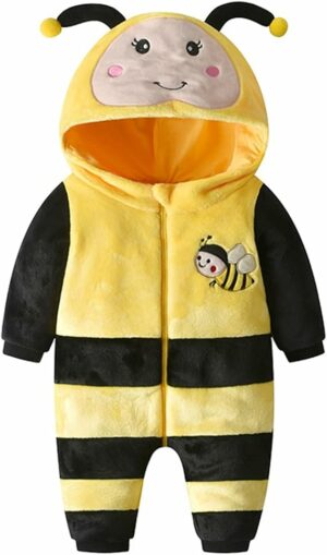 Ladybug Romper Hooded Long Sleeve Costume for Kids