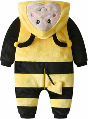 Ladybug Romper Hooded Long Sleeve Costume for Kids