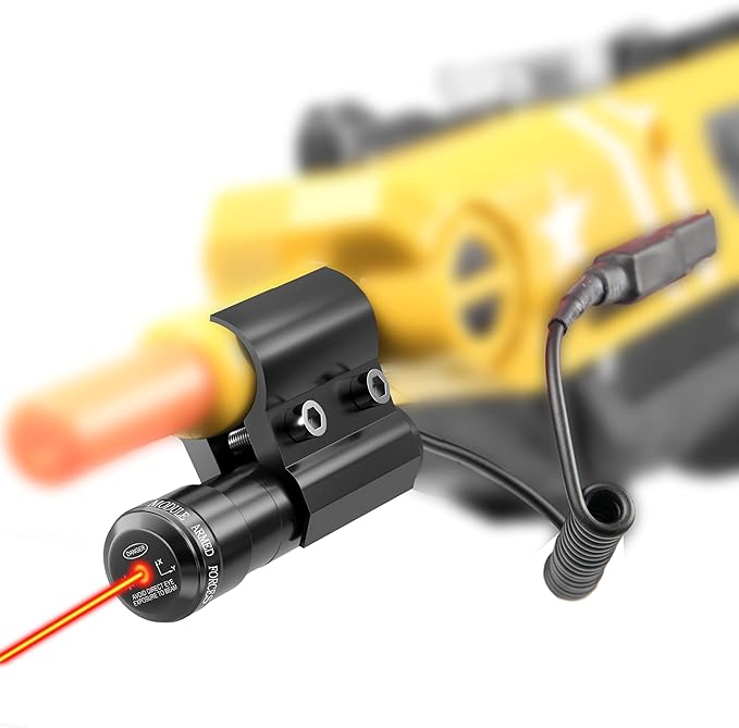 Laser Beam Sight for Bug Salt Gun Shooter