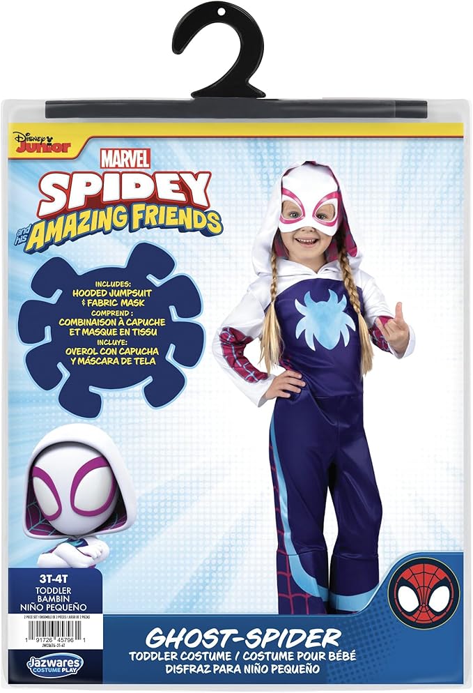 MARVEL Ghost Spider Costume for Girls 2 MARVEL Ghost Spider Costume for Girls