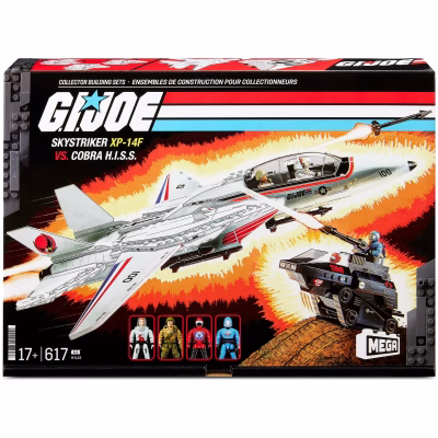 MEGA BLOKS G.I. JOE Skystriker vs. COBRA H.I.S.S. Building Set