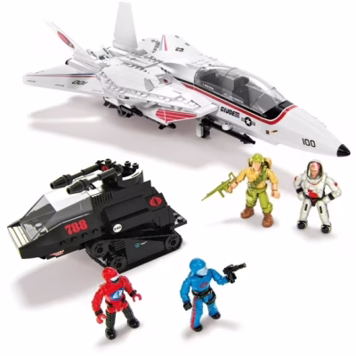 MEGA BLOKS G.I. JOE Skystriker vs. COBRA H.I.S.S. Building Set