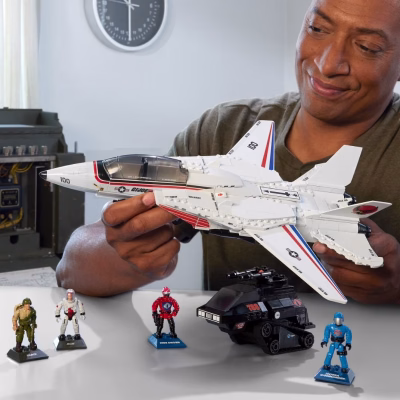 MEGA BLOKS G.I. JOE Skystriker vs. COBRA H.I.S.S. Building Set