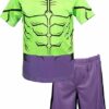 Marvel Avengers Venom Hulk T-Shirt and Shorts Costume for Kids