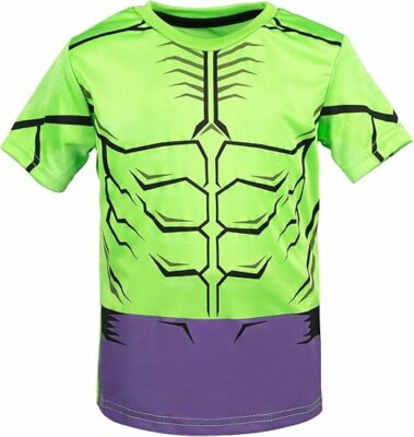 Marvel Avengers Venom Hulk T-Shirt and Shorts Costume for Kids