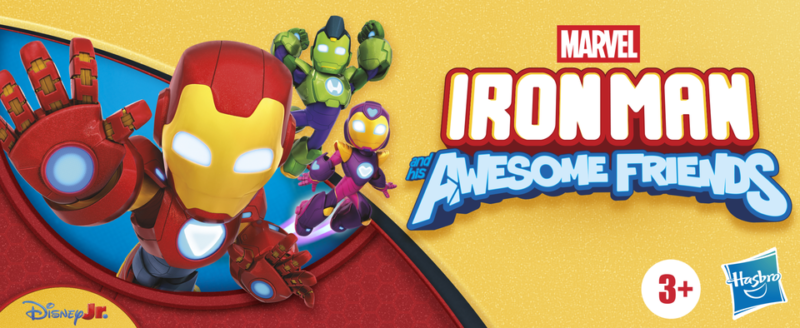 Marvel Iron Man and His Awesome Friends Iron Quarters Boys Electronic Playset