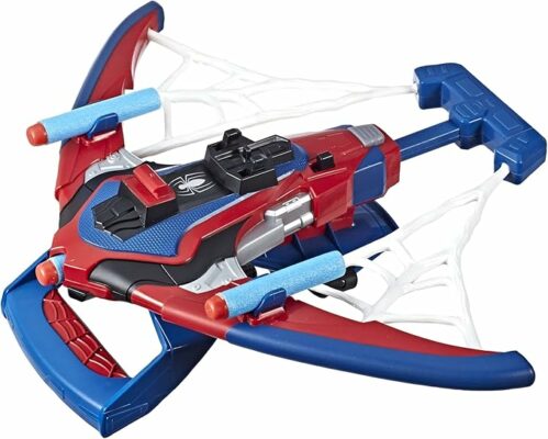 Marvel Spider Man Web Shots Spiderbolt NERF Powered Blaster Toy