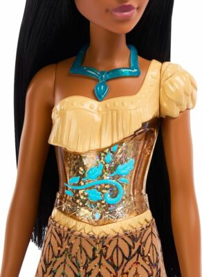 Mattel Disney Princess Pocahontas Doll in Sparkling Fashion