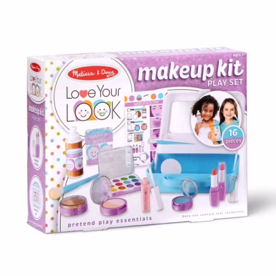 Melissa & Doug Love Your Look Pretend Makeup Kit Play Set