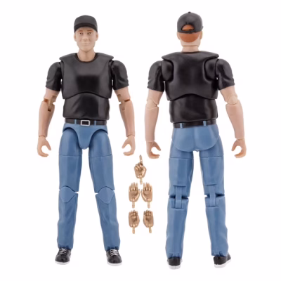 Merch Stand Accessory Set for WWE & AEW Wrestling Action Figures