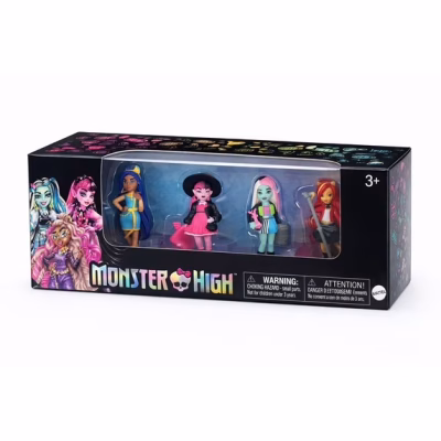 Monster High Mini Dolls Set 5 Figure Pack