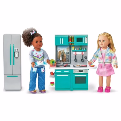 My Life As Full Kitchen Playset with Light & Sound for Kids