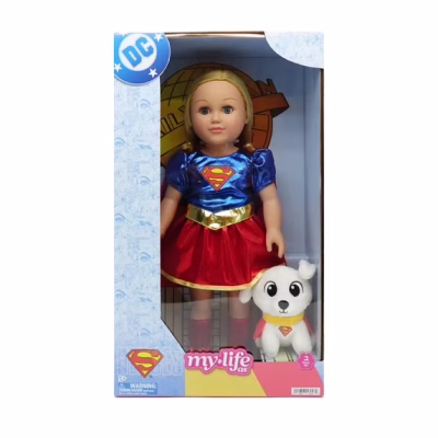 My Life As Super Girl Doll Blond Hair Blue Eyes