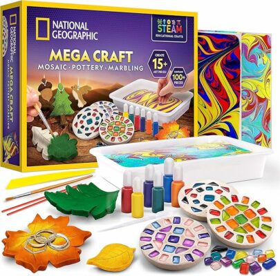 NATIONAL GEOGRAPHIC Mega Arts and Crafts Kit for Kids