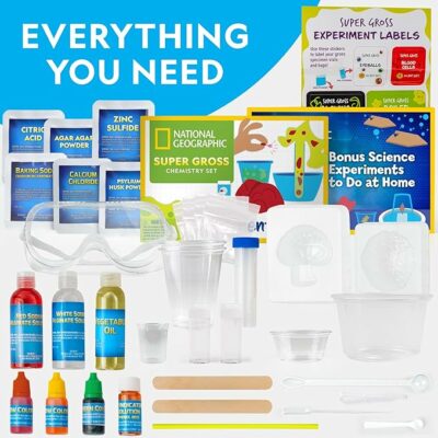 National Geographic Gross Science Kit Science Experiments