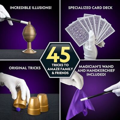 National Geographic Kids Magic Set 45 Magic Tricks