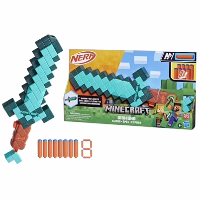 Nerf Minecraft Sword Dart Blaster 8 Nerf N1 Darts