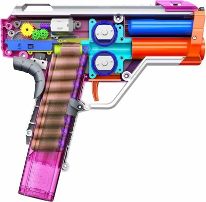 Nitroshot+ Venom Pro UV Half Length Full Auto Pro Motorized Blaster