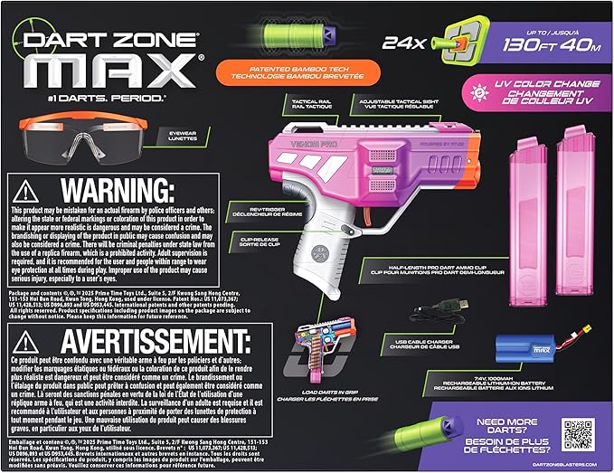 Nitroshot+ Venom Pro UV Half Length Full Auto Pro Motorized Blaster Nitroshot+ Venom Pro UV Half Length Full Auto Pro Motorized Blaster