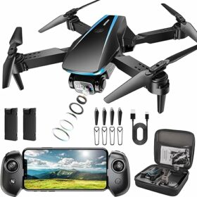 Oddire Drone with Camera with 2 Batteries 1080P HD Foldable Drone