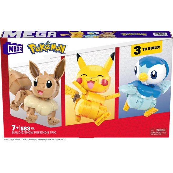 Pokemon Mega Construx Trio Pokemon Mega Construx Trio
