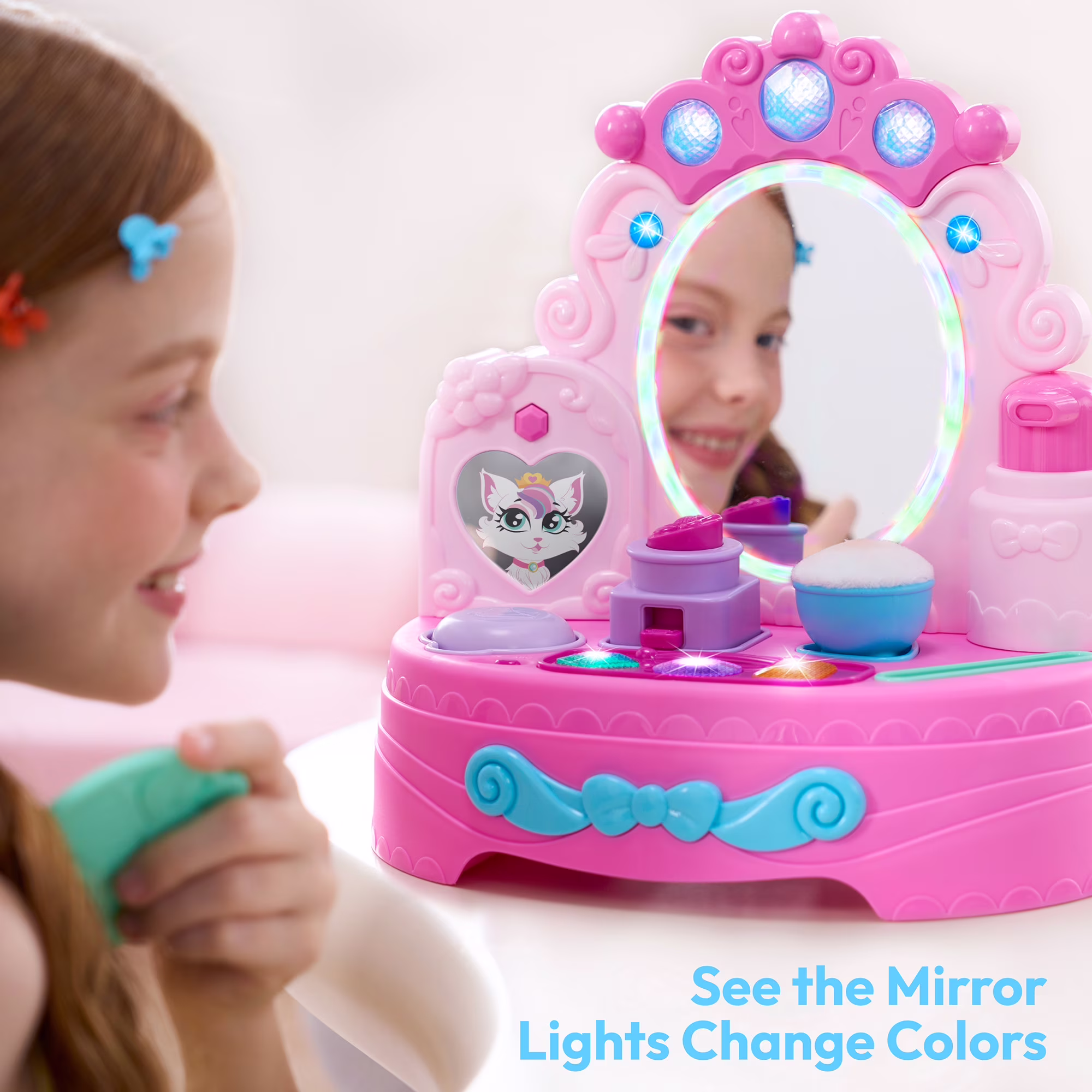 Princess Vanity Mirror Toy Pretend Play Vanity Set 36 Princess Vanity Mirror Toy Pretend Play Vanity Set