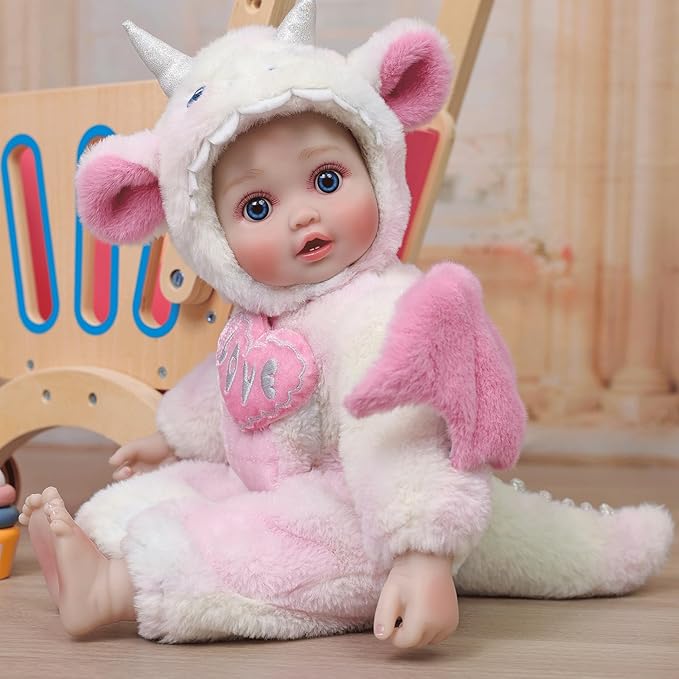 Realistic Cute Soft Body Baby Doll with Accessories