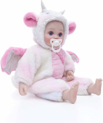 Realistic Cute Soft Body Baby Doll with Accessories