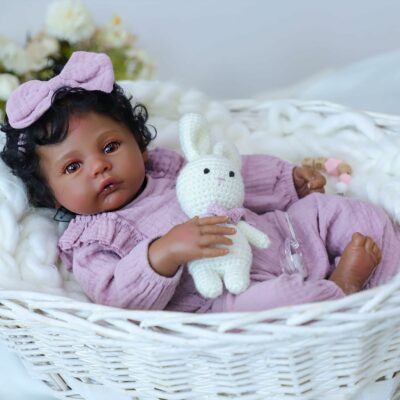 Realistic Reborn Baby Dolls Black Girl for Kids