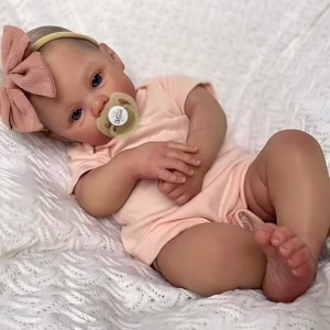 Reborn Baby Doll with Clothes Accessories for Kids