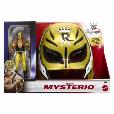 Rey Mysterio Role Play and Main Event Figure Mattel WWE Action Figure