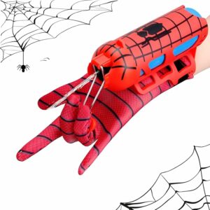 Spider Water Gun for Kids Superhero Squirt Toy Web Shooter